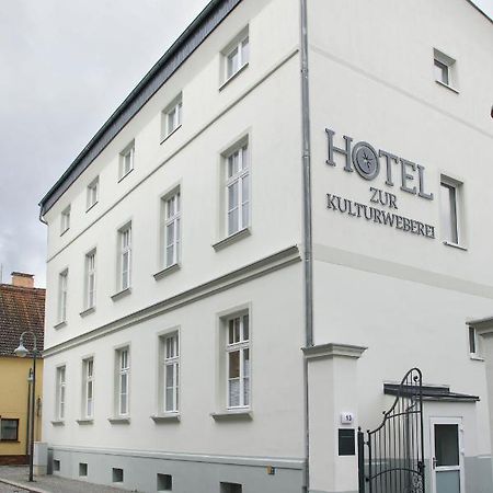 Hotel Zur Kulturweberei Finsterwalde Exterior photo